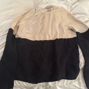 Banana republic two-toned sweater